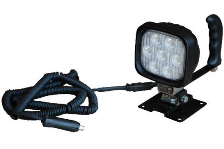 Larson Electronics Magnalight Announces Release of 21 Watt LED Spotlight Light with Heavy Duty Permanent Mounting Base Image